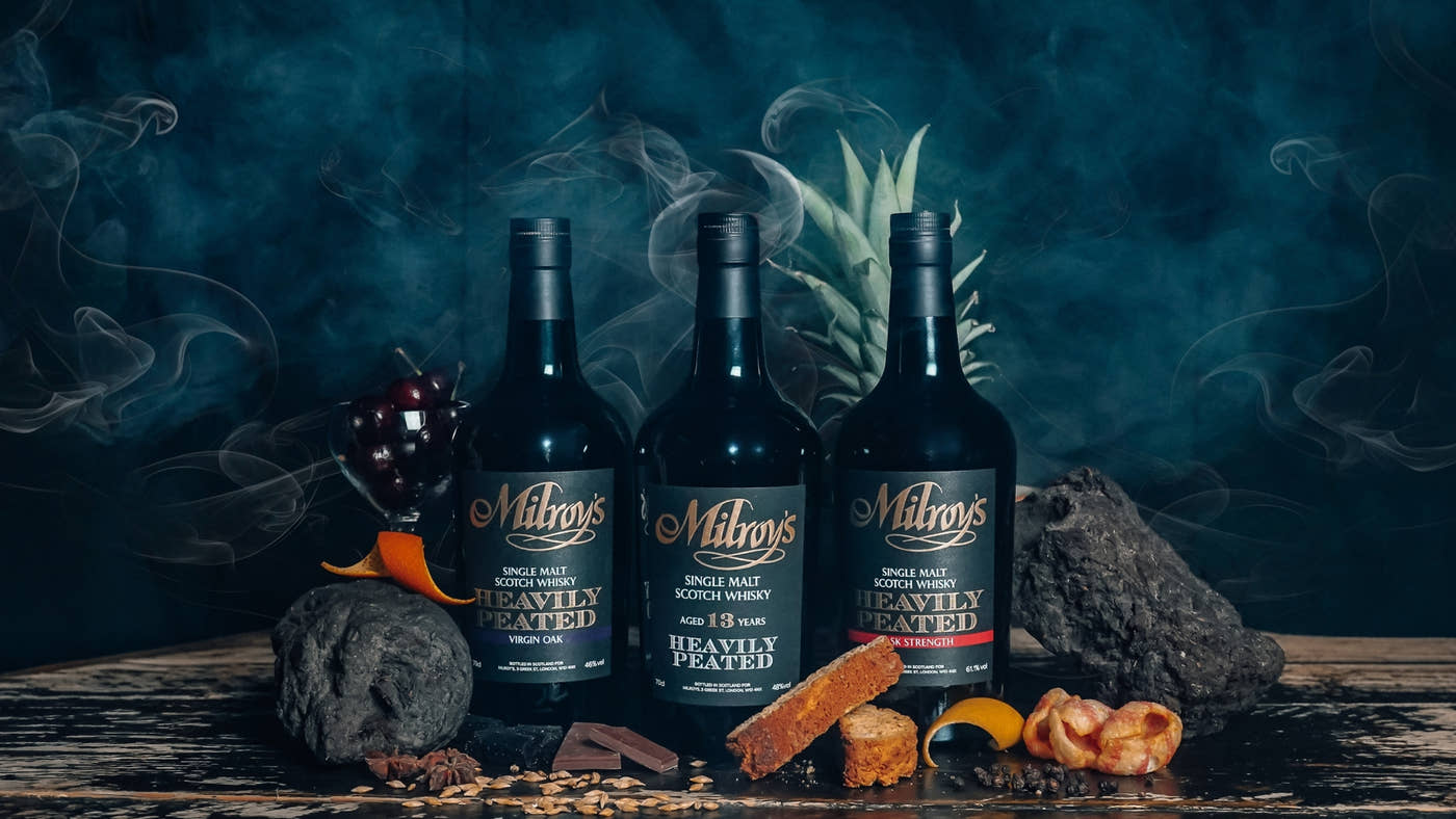 MILROY'S HEAVILY PEATED
