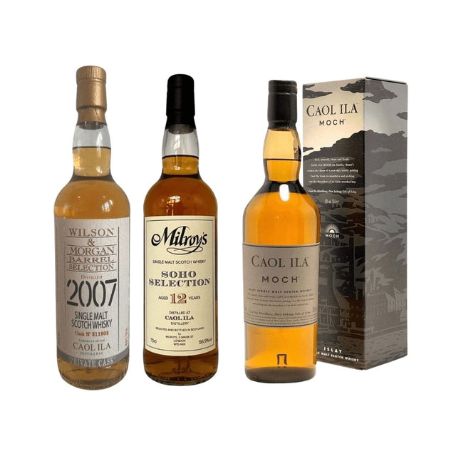 Caol Ila Cask Finishes - Chateau Margaux, White Oak & Moscatel