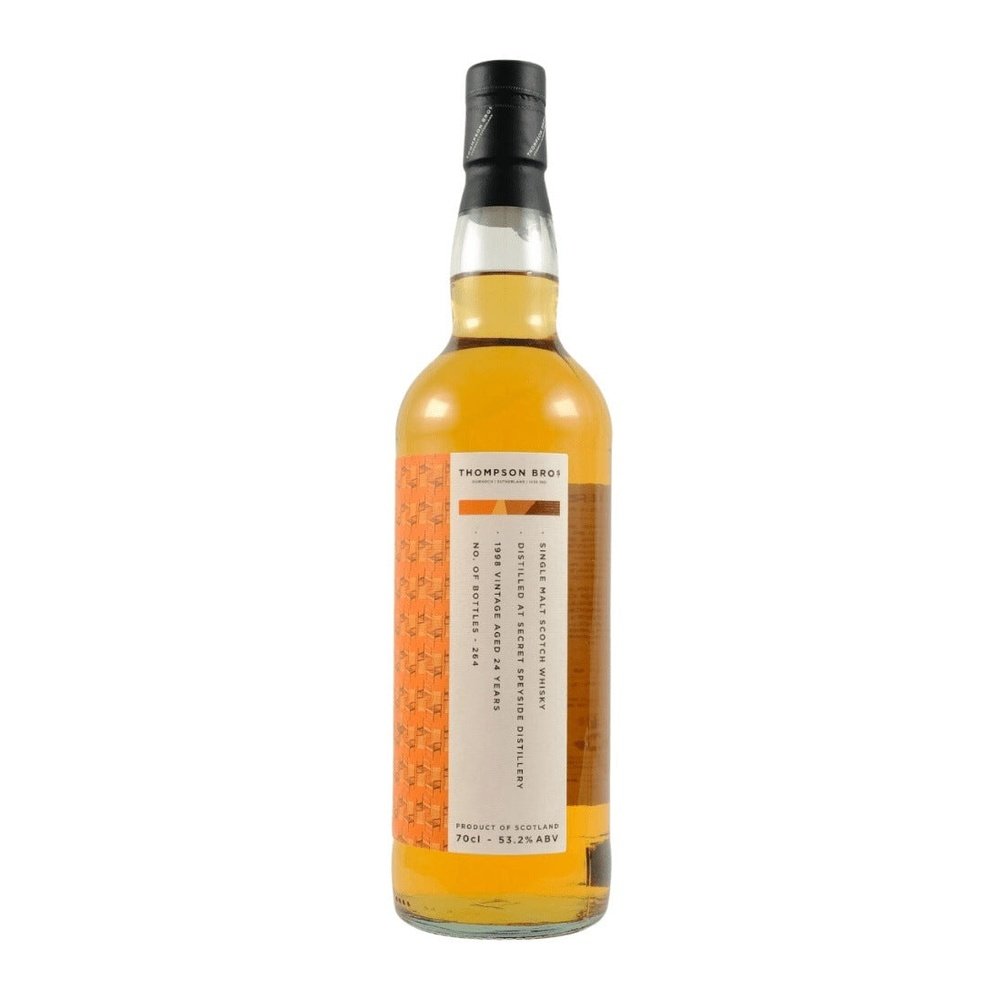 Speyside 24 Year Old 1998 Thompson Bros 53.2% 70cl | Milroy's of Soho