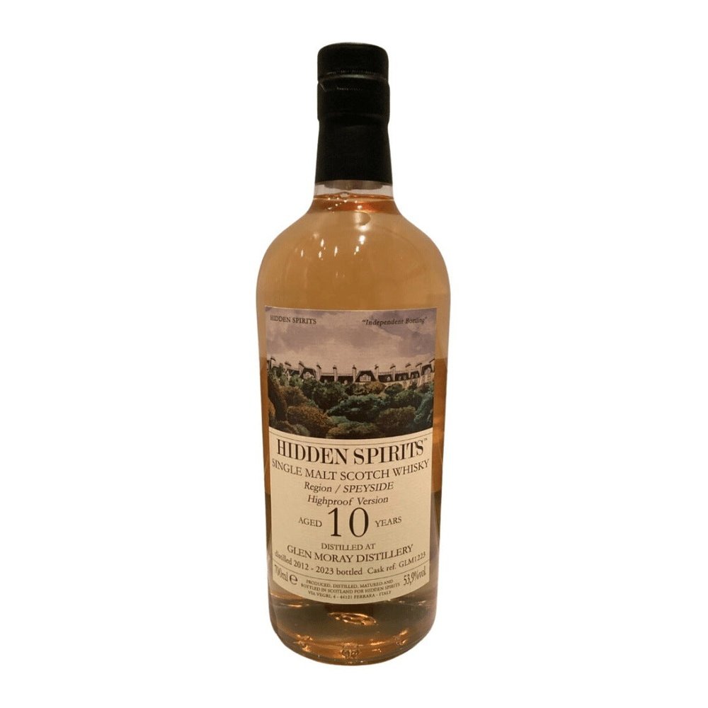 Glen Moray 10 Year Old Hidden Spirits GLM1223 53.9% 70cl - Milroy's of Soho - Scotch Whisky