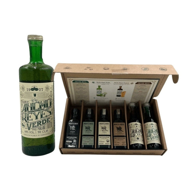 Ancho Reyes Verde with FREE Mexican Tasting Kit - Milroy's of Soho - 