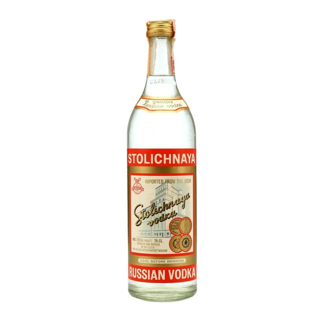 Stolichnaya Vodka 1980s 40% 75cl