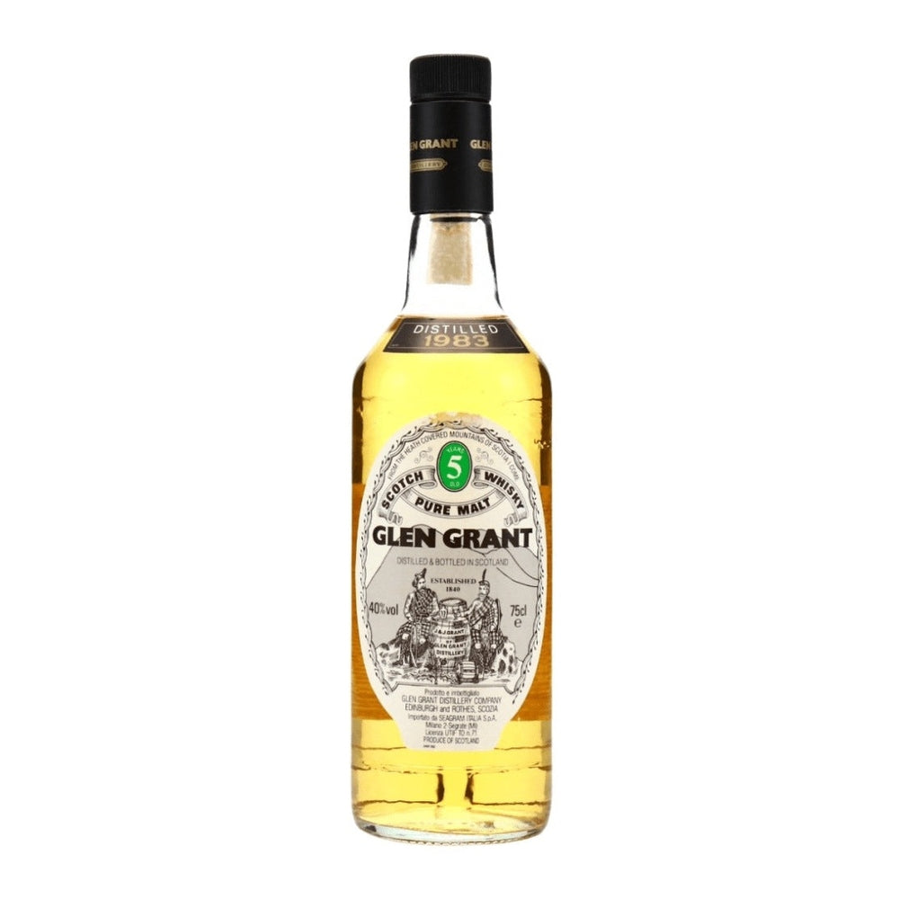 Glen Grant 5 ετών 1983 Seagram Italia Εισαγωγή 40% 75cl