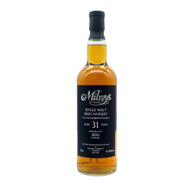 Irish 31 Year Old Milroy's Vintage Reserve Black