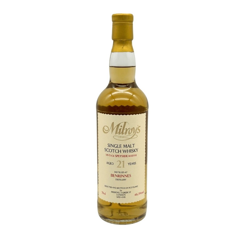 Benrinnes 21 Year Old 2002 Hogshead Vintage Reserve #3453 - Milroy's of Soho - Scotch Whisky