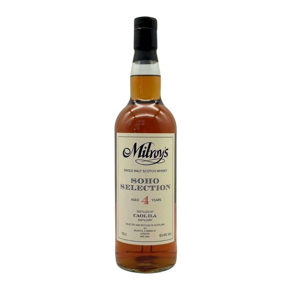 Caol Ila 4 Year Old Rivesaltes Cask (Fully Matured) Soho Selection - Milroy's of Soho - Scotch Whisky