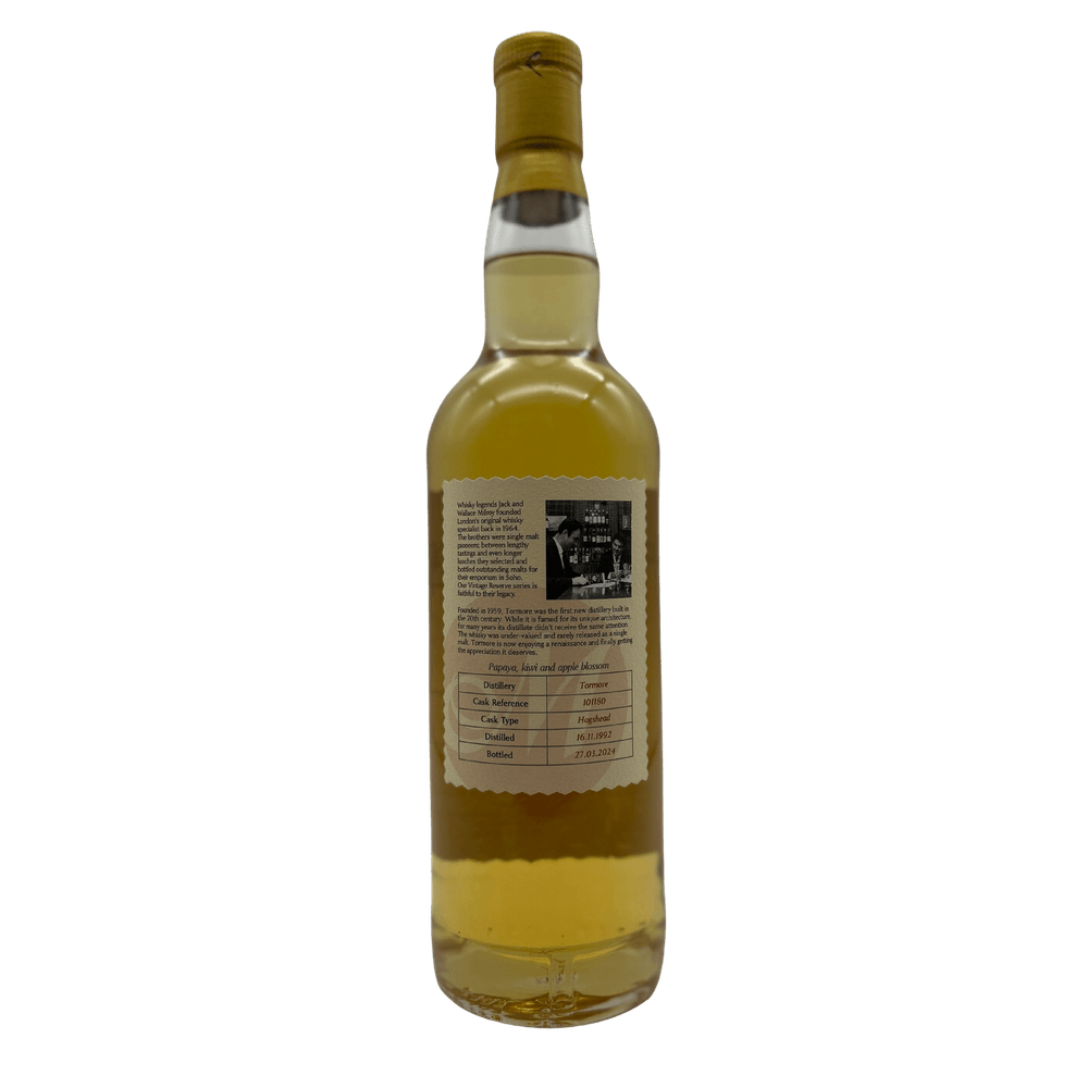 Tormore 31 Year Old 1992 Milroy's Vintage Reserve