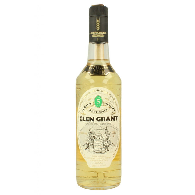 Glen Grant 5 Year Old 1988 Seagram Italia Import 40% 70cl