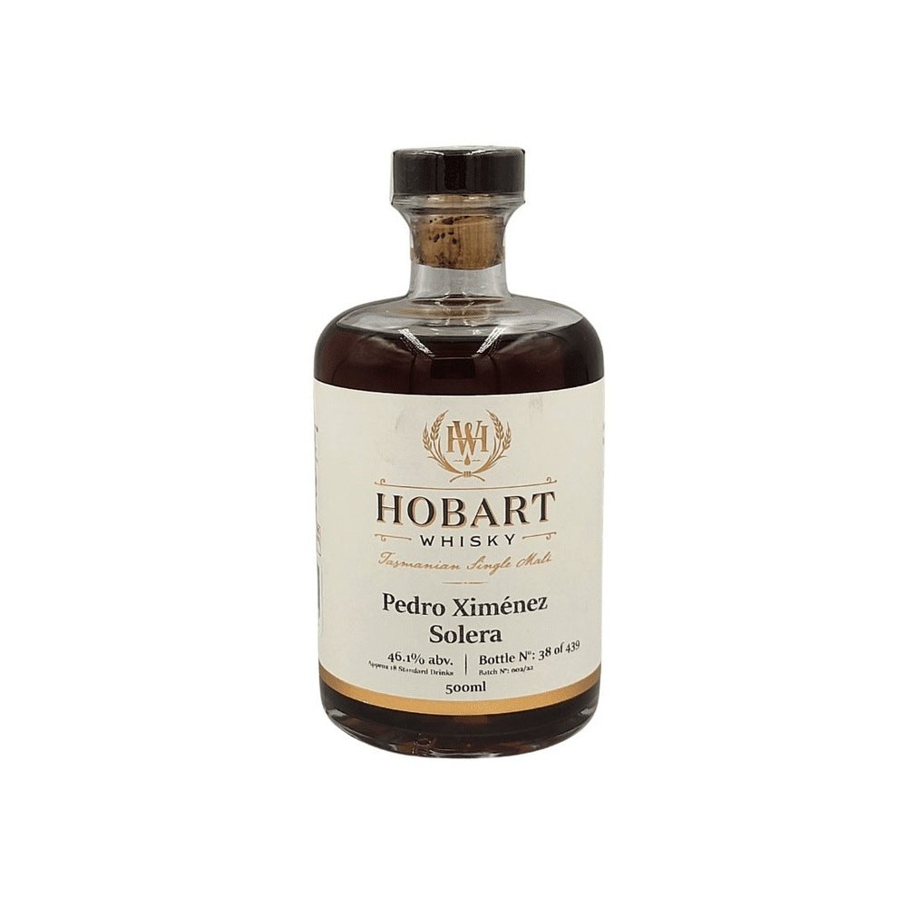 Hobart Whisky Pedro Ximénez Solera - Milroy's of Soho - Whisky