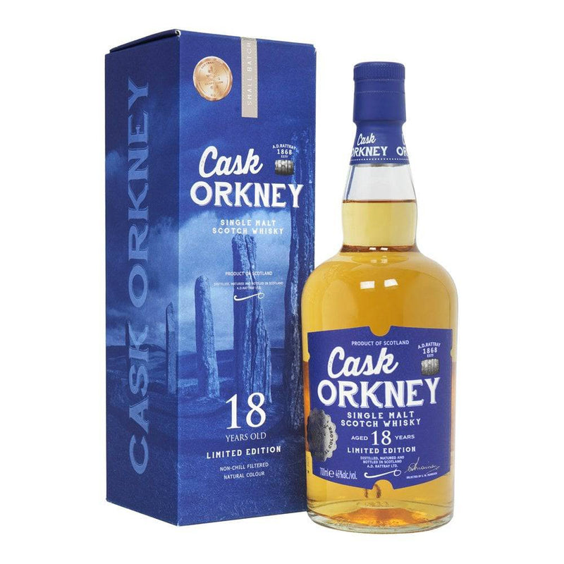Cask Orkney 18 Year Old AD Rattray - Milroy&
