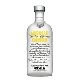 Absolut Citron - Milroy's of Soho