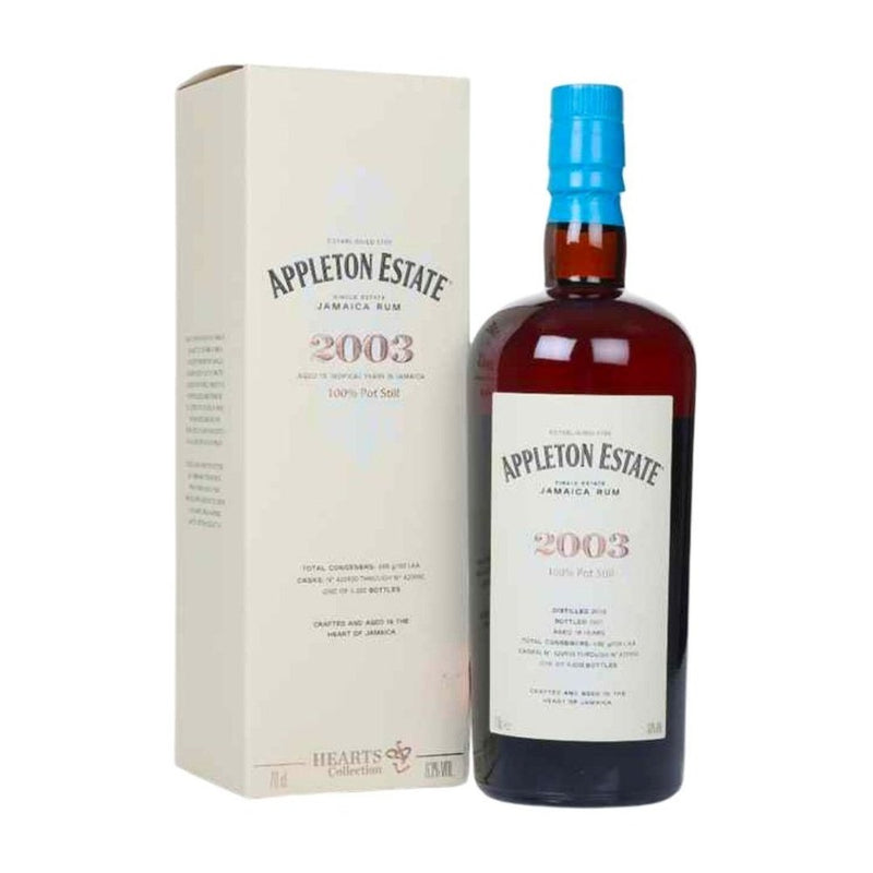 Appleton Estate 18 Year Old 2003 Hearts Collection - Milroy&