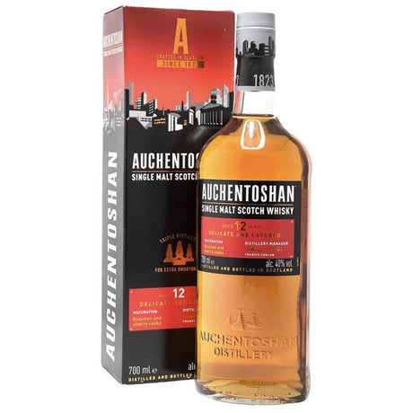 Auchentoshan 12 Year Old - Milroy's of Soho - Whisky