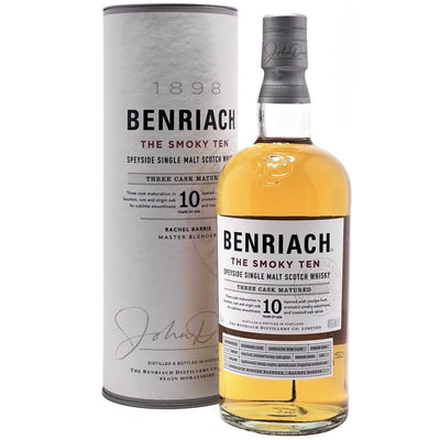 Benriach 10 Year Old Smoky Ten - Milroy's of Soho - Whisky