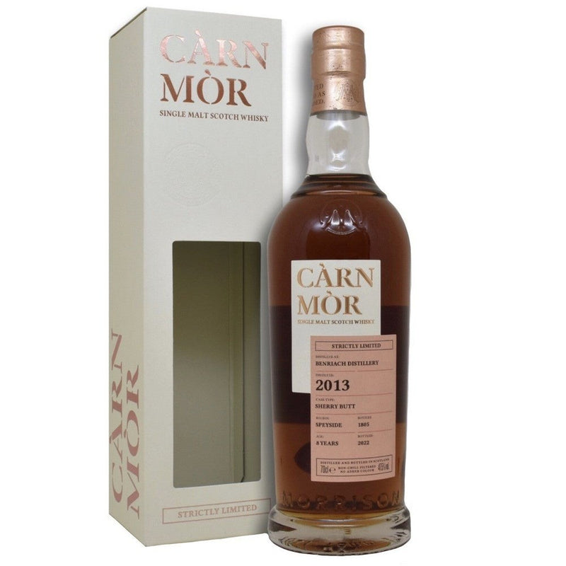 Benrianch 8 Year Old 2013 Carn Mor Sherry Butt - Milroy&