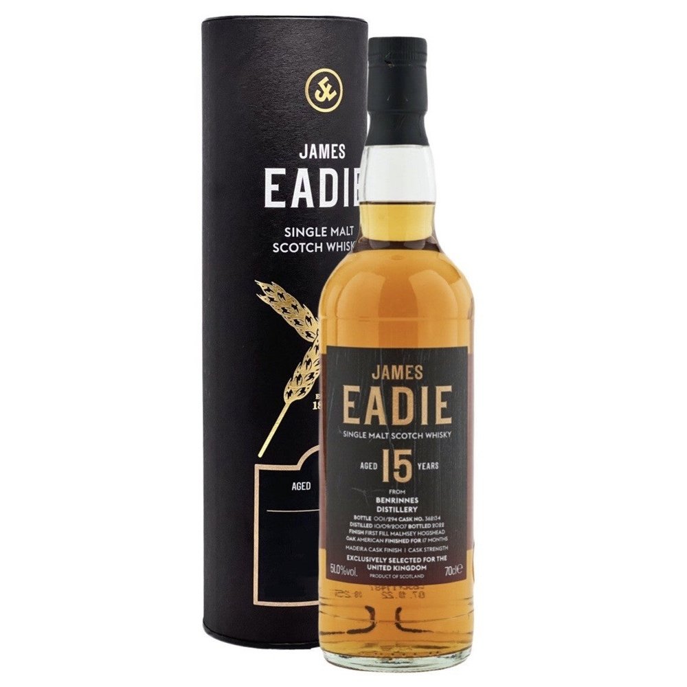 Benrinnes 15 Year Old James Eadie 1st Fill Malmsey Madeira Finish - Milroy's of Soho - Whisky