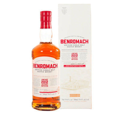 Benromach Cask Strength 2012 Batch 3 - Milroy's of Soho - Whisky
