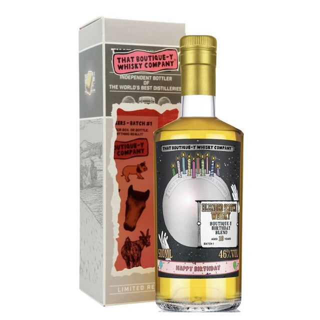 Blended Scotch Whisky 10 Year Old Birthday Blend TBWC - Milroy's of Soho - Whisky