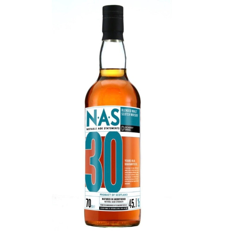 Blended Malt 30 Year Old Notable Age Statements 1 - Milroy&