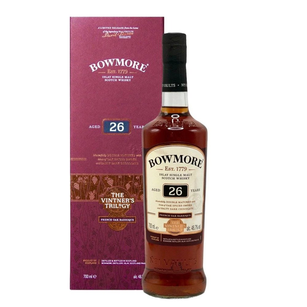 ボウモア 26 年 ヴィントナーズ トリロジー 48.7% 70cl – Milroy's of Soho