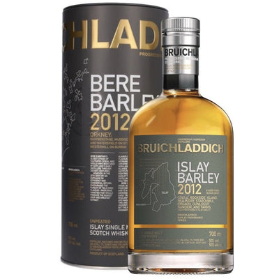 Bruichladdich Bere Barley 2012 - Milroy's of Soho - Whisky