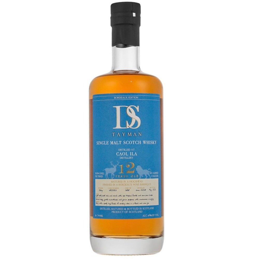 Caol Ila 12 Years Old DS Tayman - Milroy's of Soho - Whisky