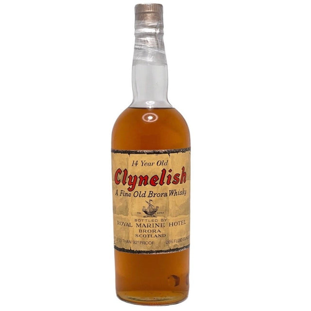 Clynelish 14 Year Old Royal Marine Hotel 1970s - Milroy's of Soho - Whisky