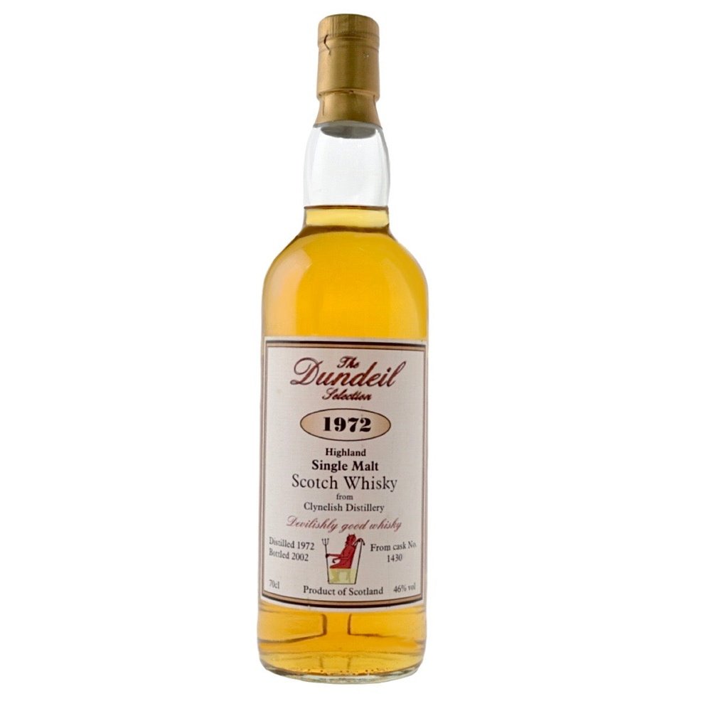 The Dundeil Selection クライヌリッシュ1972-2002 クライヌリッシュ 1972 ダンデイル セレクション Bot.2002 46% 70cl