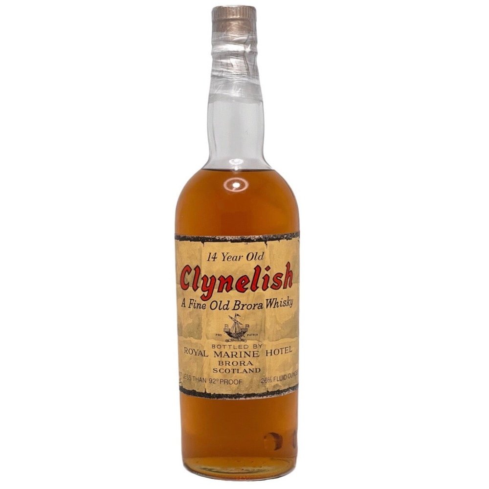 Clynelish 14 Year Old Royal Marine Hotel 1970s - Milroy's of Soho - Whisky