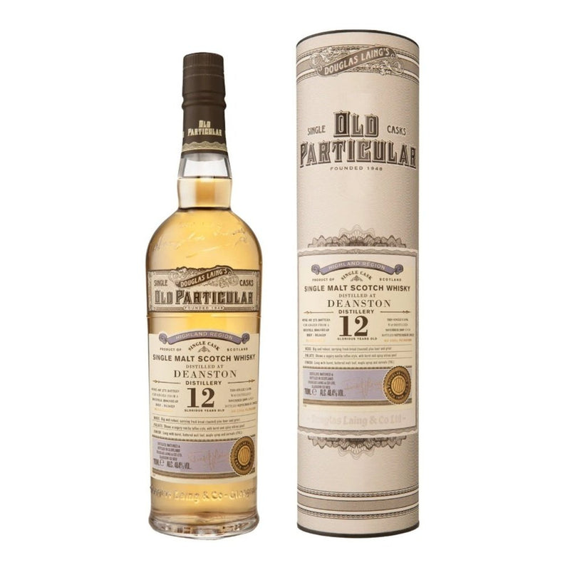 Deanston 12 Year Old 2009 Old Particular - Milroy&