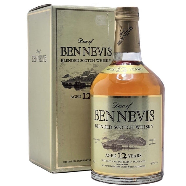 Dew of Ben Nevis 12 Year Old 1990s 40% - Milroy's of Soho - Whisky