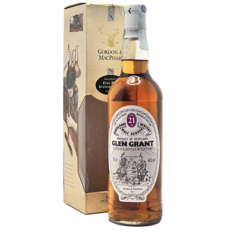 Glen Grant 21 Year Old G&M - Milroy's of Soho - Whisky