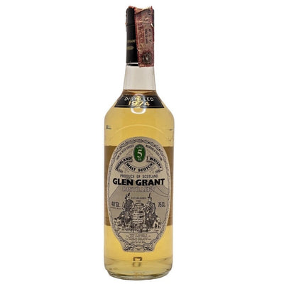 Glen Grant 5 Year Old 1974 Giovinetti Import 43% - Milroy's of Soho - Whisky