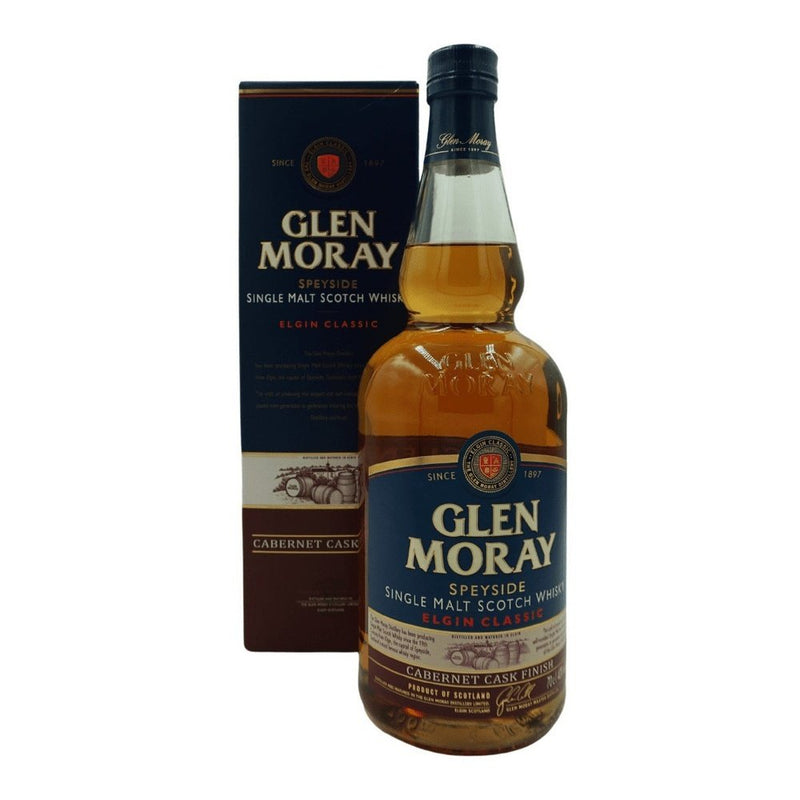 Glen Moray Elgin Classic Cabernet Sauvignon 40% 70cl - Milroy&