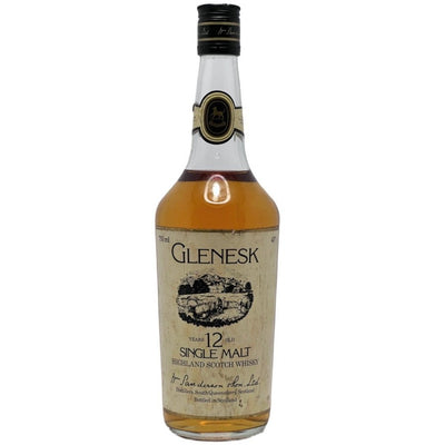 Glenesk 12 Year Old Wm Sanderson 1980s 43% - Milroy's of Soho - Whisky