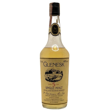 Glenesk 5 Year Old Wm Sanderson Buton Import - Milroy's of Soho - Whisky