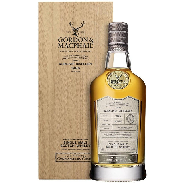 Glenlivet 1986 - Milroy's of Soho