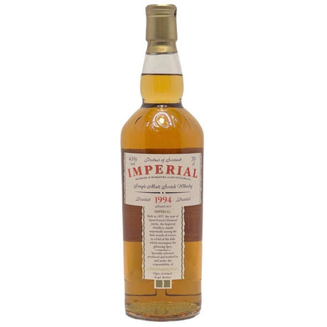 Imperial 1994 Bottled 2013 G&M 43% - Milroy's of Soho - Whisky