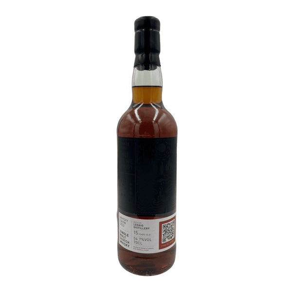 レダイグ 15 年 2006 ザ ウイスキー ショー 2022 – Milroy's of Soho