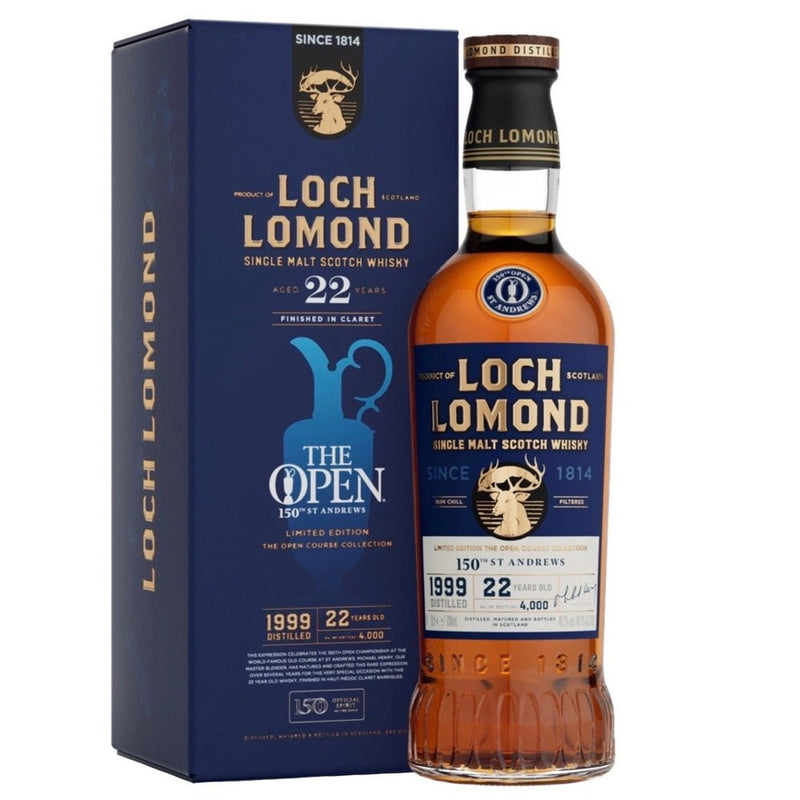 Loch Lomond 22 Year Old 150th St Andrews Open Course Collection - Milroy&