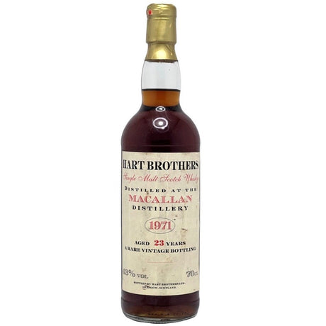 Macallan 23 Year Old 1971 Hart Brothers - Milroy's of Soho - Whisky