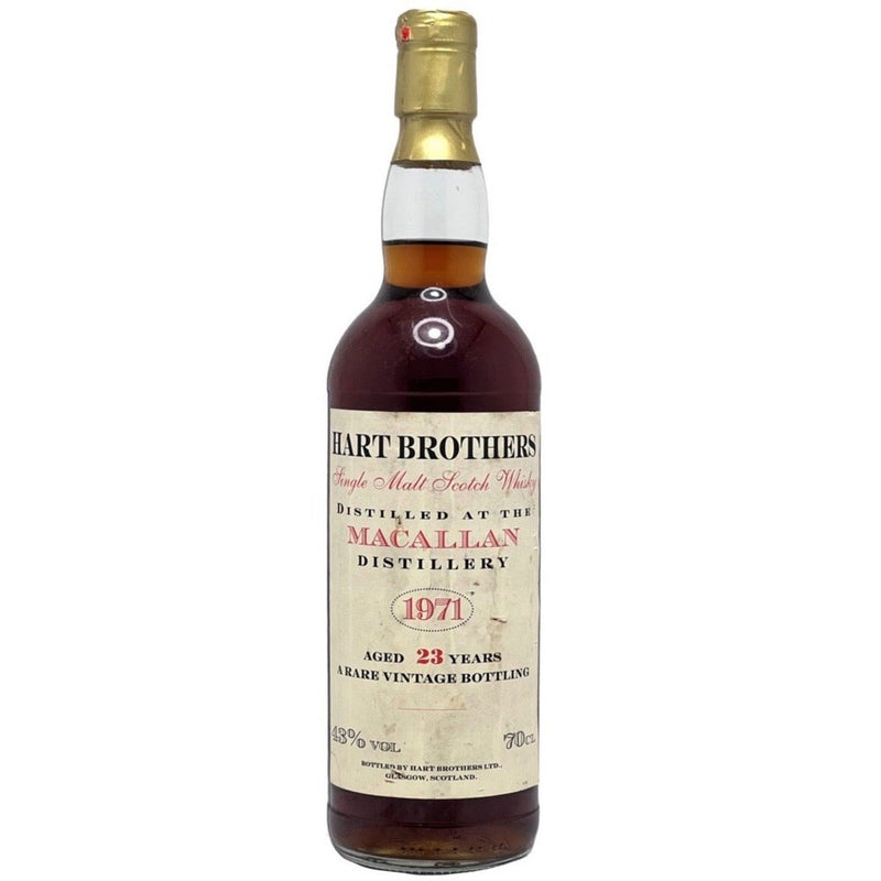 Macallan 23 Year Old 1971 Hart Brothers - Milroy&