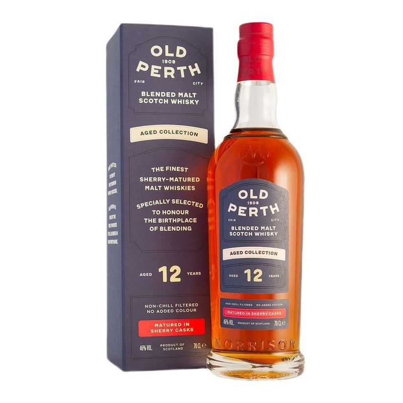Old Perth 12 Year Old Sherry Cask Matured - Milroy&