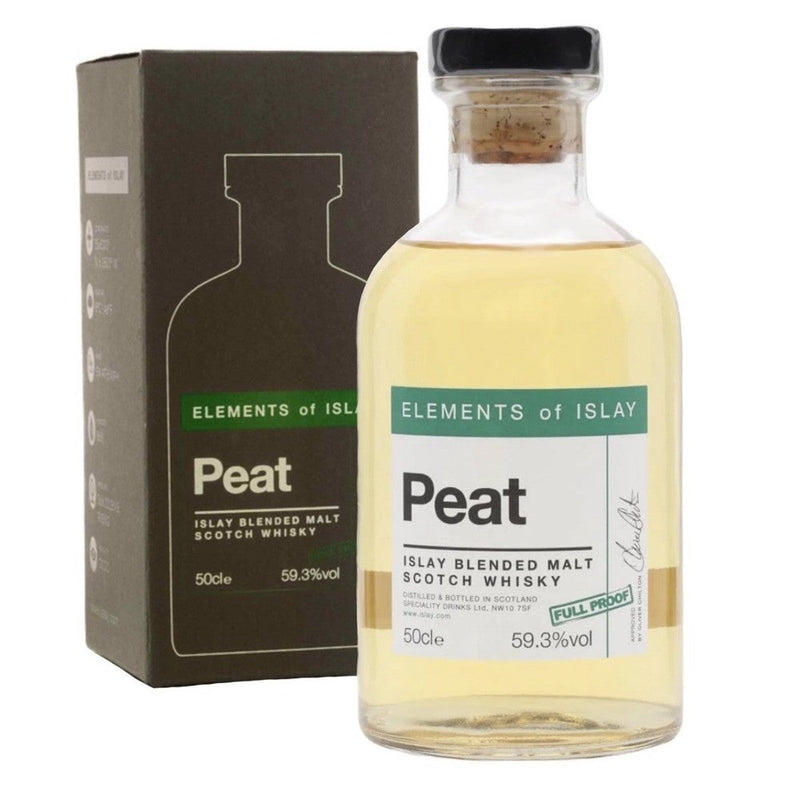 Peat Elements of Islay Full Proof 59.3% - Milroy&