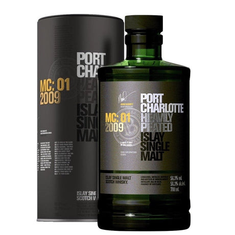 Port Charlotte MC:01 2009 56.3% - Milroy's of Soho - Whisky