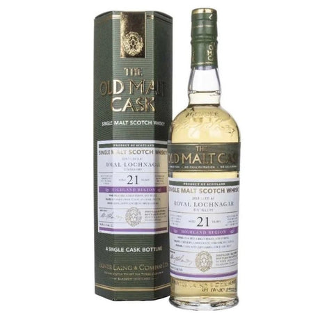 Royal Lochnagar 21 Year Old, Old Malt Cask - Milroy's of Soho