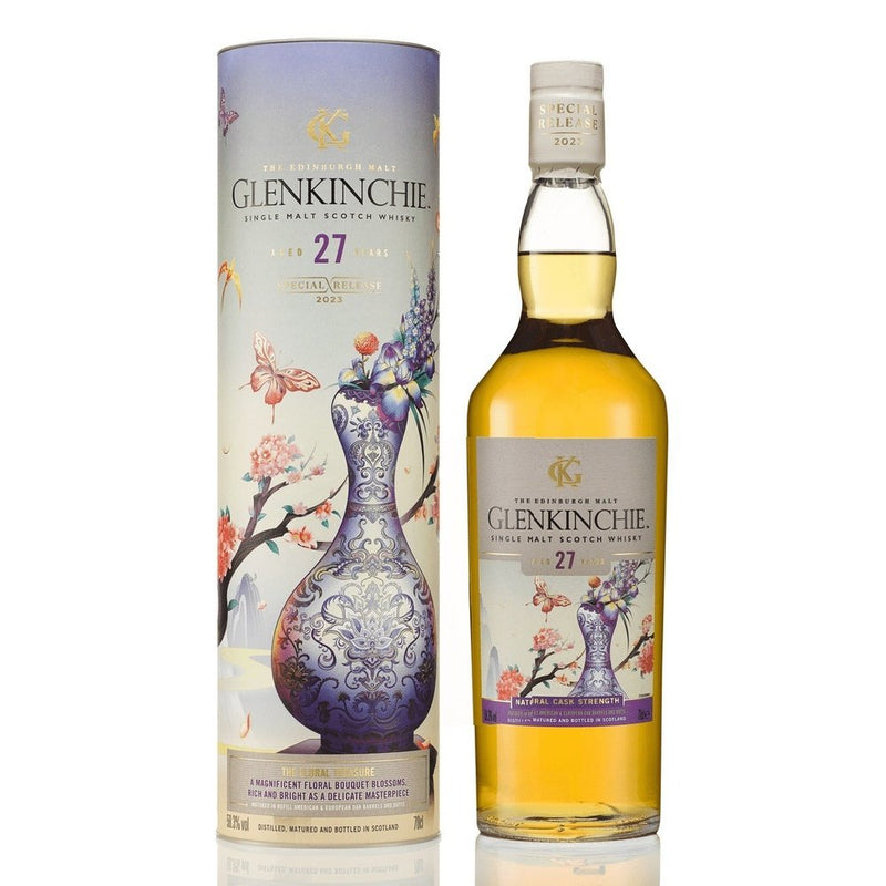 Glenkinchie 27 Year Old Special Releases 2023 The Floral Treasure - Milroy&