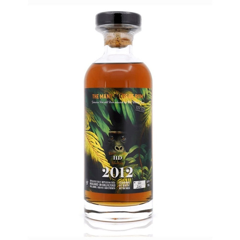 Jamaican Rum HD 10 Year Old 2012 The Whisky Jury 58.4% 70cl - Milroy&