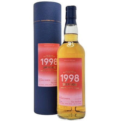 Speyside Single Malt 1998  Spheric Spirits - Milroy's of Soho - Whisky