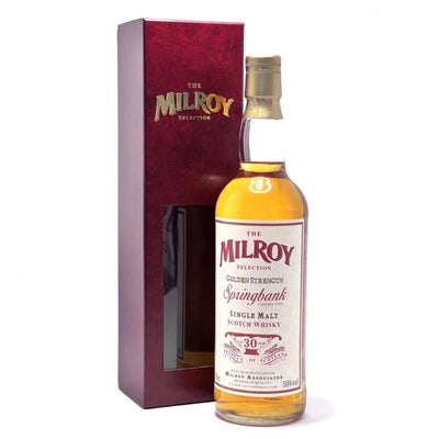 Springbank 30 Milroy's Associates - Milroy's of Soho - Whisky
